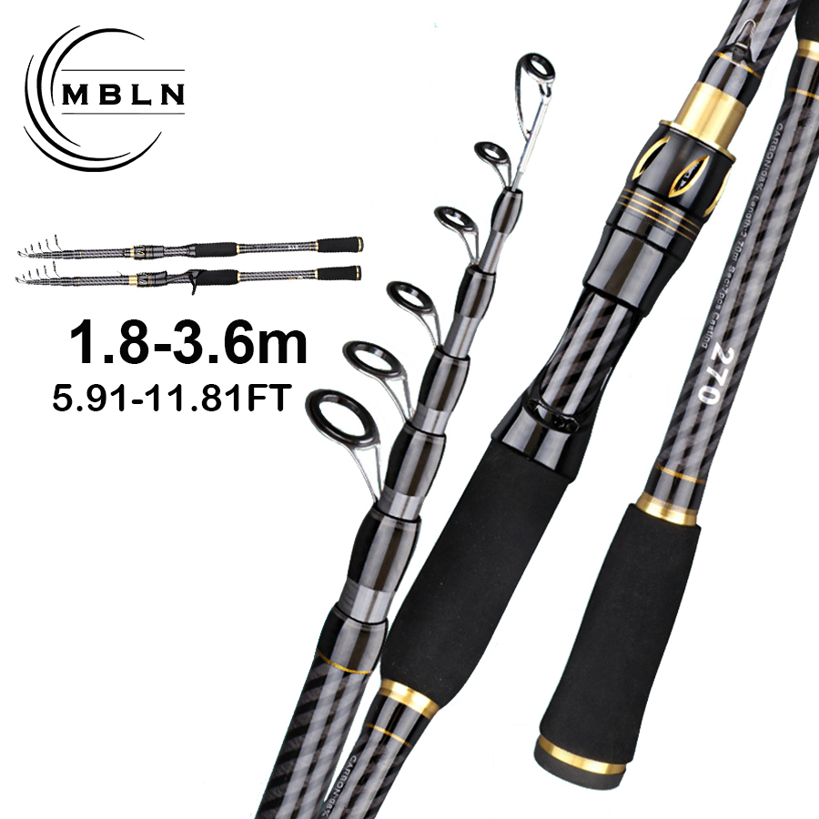 Fishing Rod Surf - MBLN Carbon Fiber Fishing Rod 1.8-3.6M