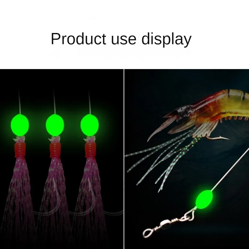 100pcs/lot Oval Night Luminous - Fishing Rod Building Kit ulasan dan harga