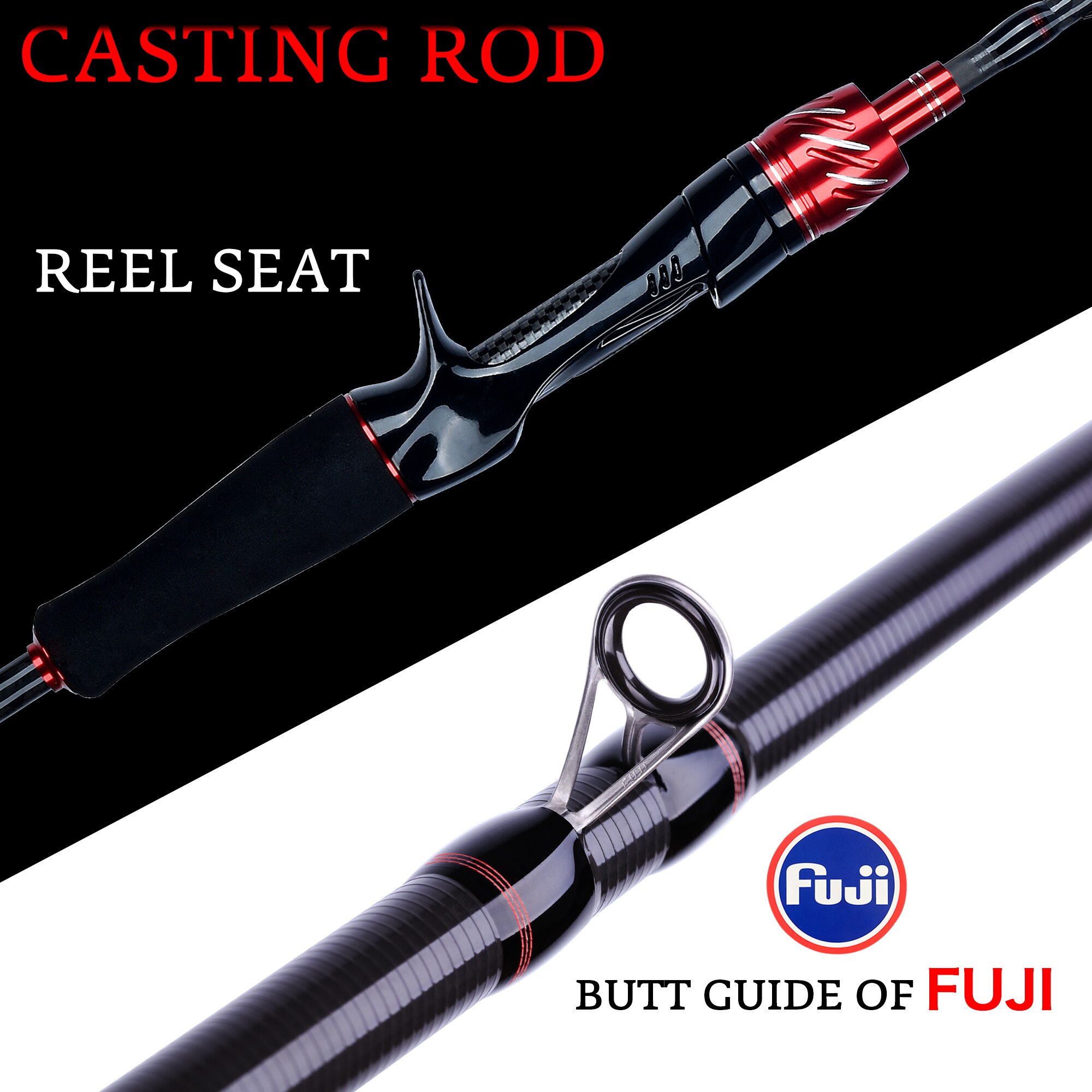 BIUTIFU Traveller Spinning Cas - Fishing Rod Surf ulasan dan harga