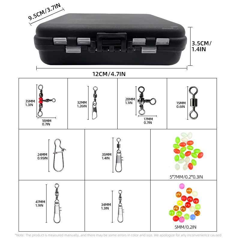 ShareShark 140Pcs Fishing Acce - Fishing Rod Building Kit ulasan dan harga