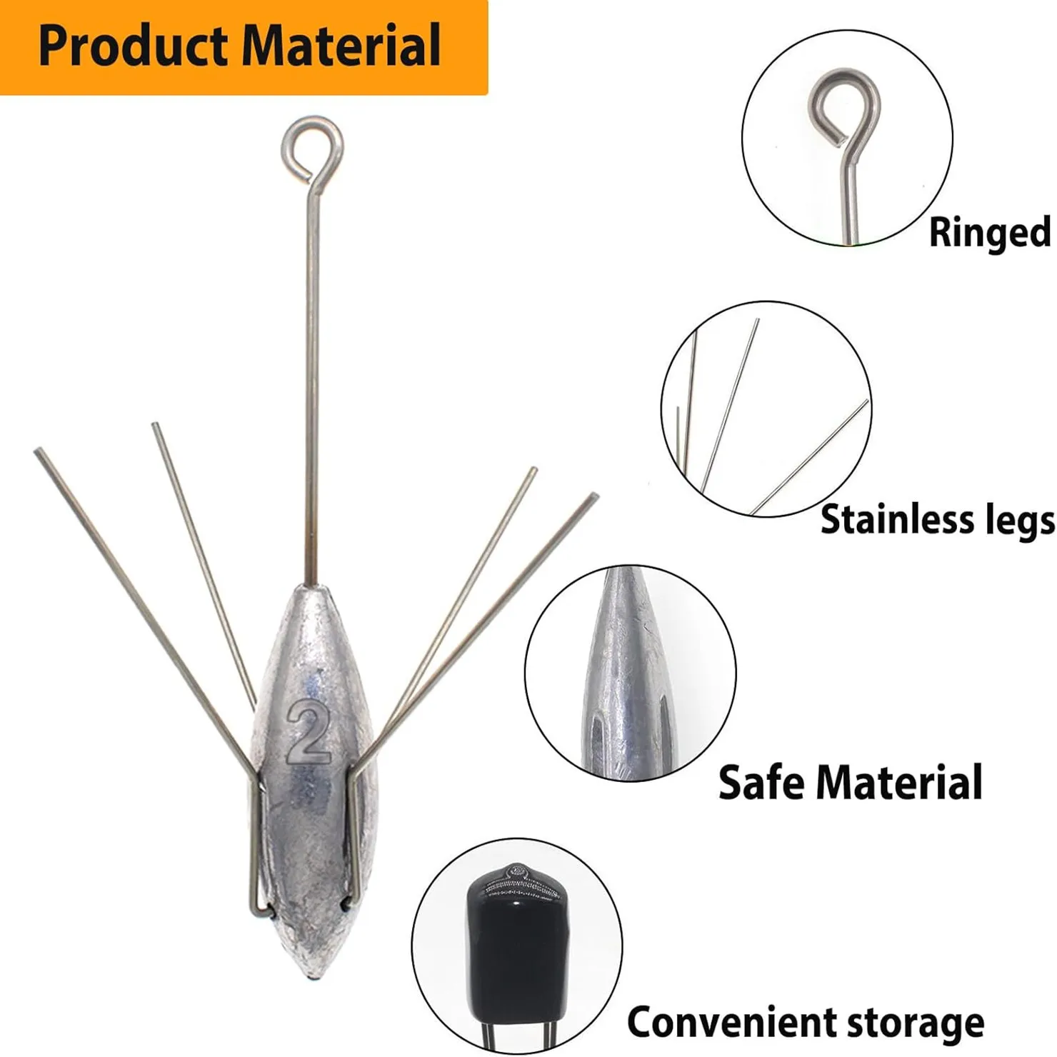 Sputnik Sinker Long Tail Fishi - Fishing Rod Building Kit ulasan dan harga