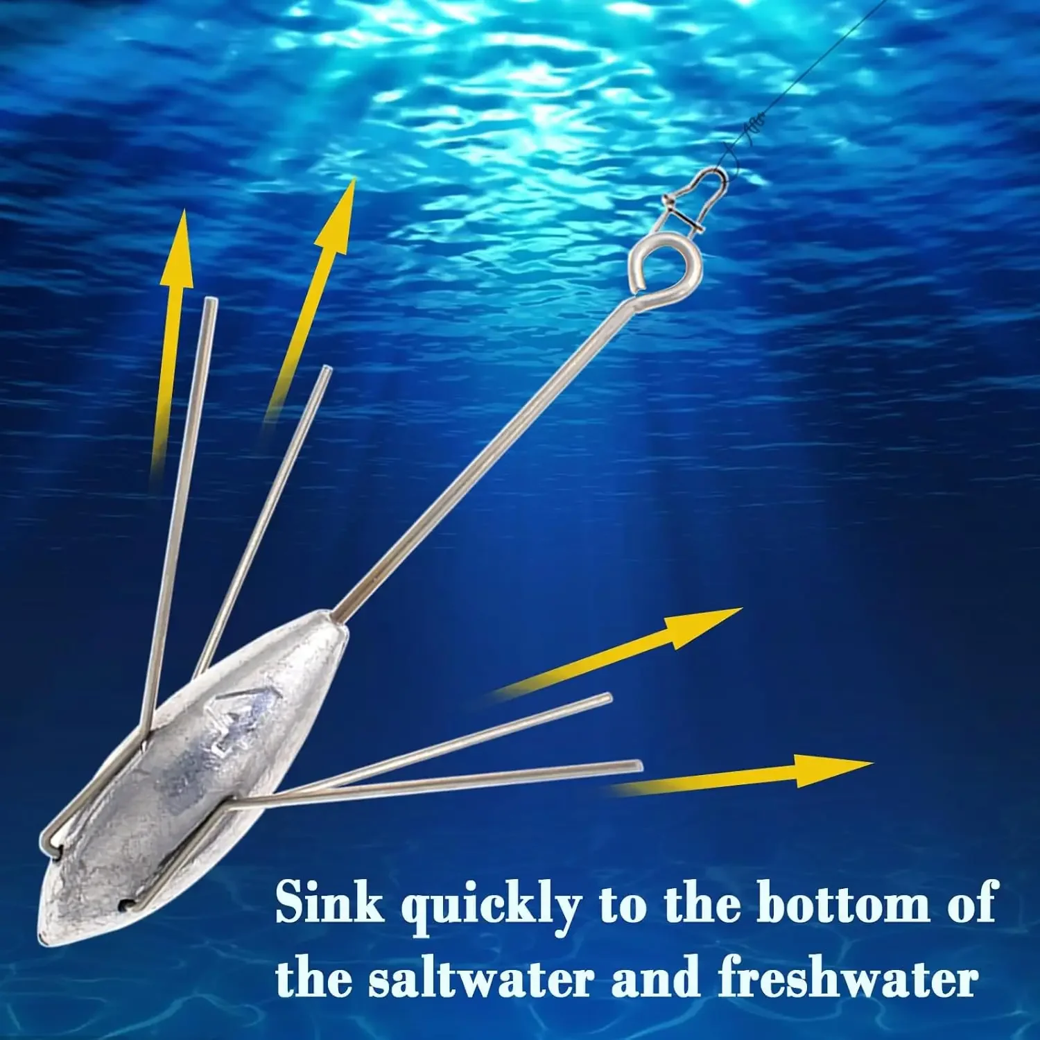 Sputnik Sinker Long Tail Fishi - Fishing Rod Building Kit ulasan dan harga